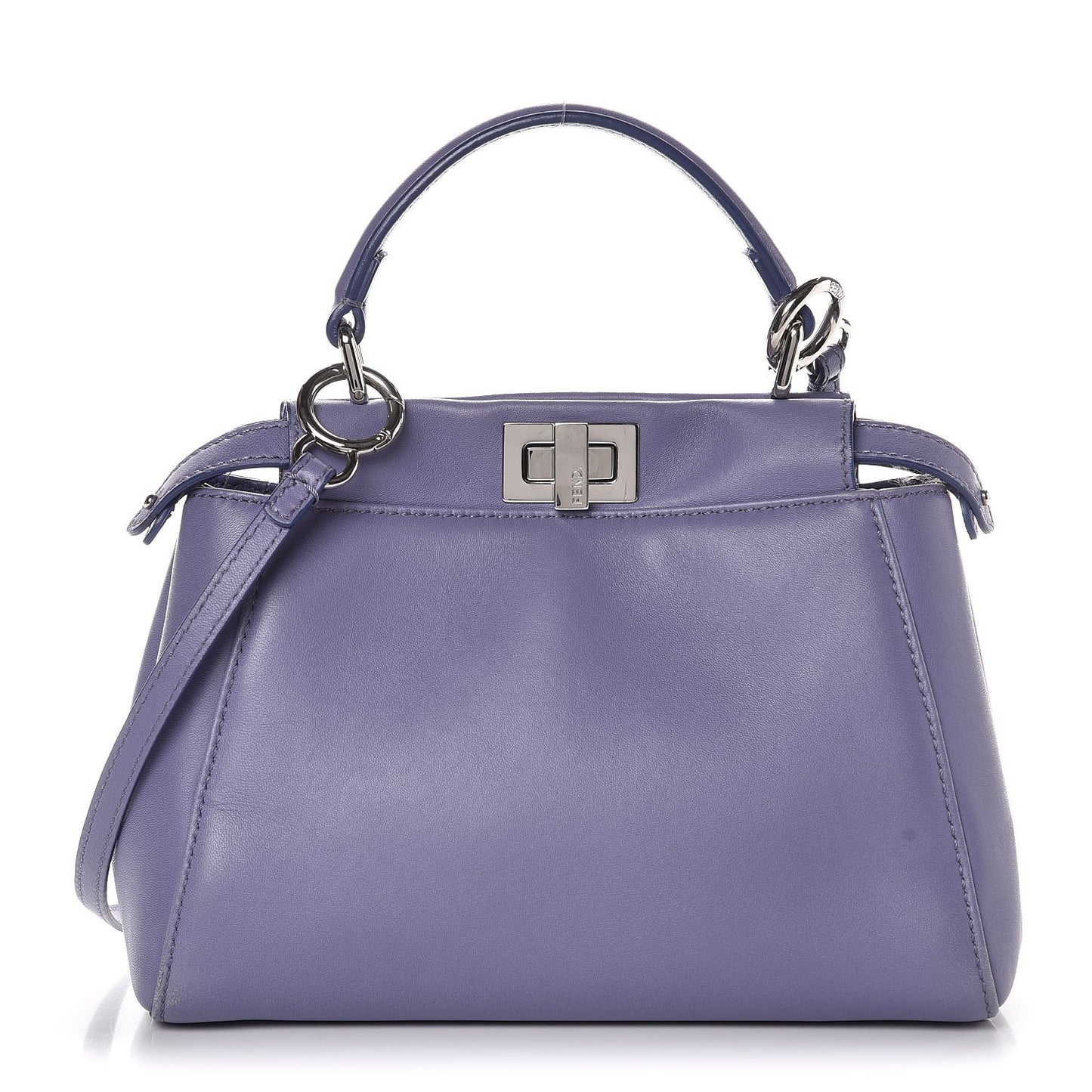 Nappa Mini Peekaboo Iconic Satchel Viola Cassis