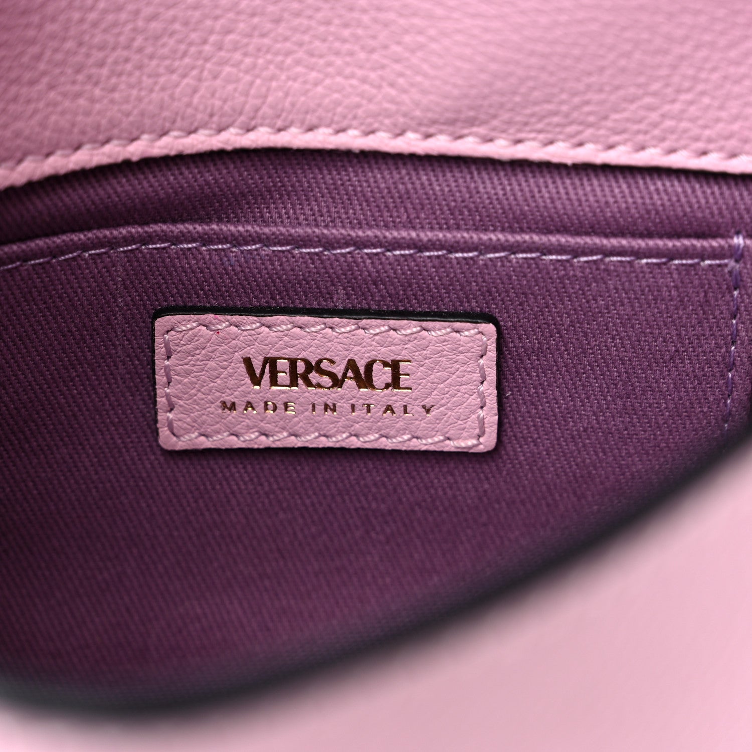 Versace Calfskin Small La Medusa Hobo Crossbody Pink 6 of 12
