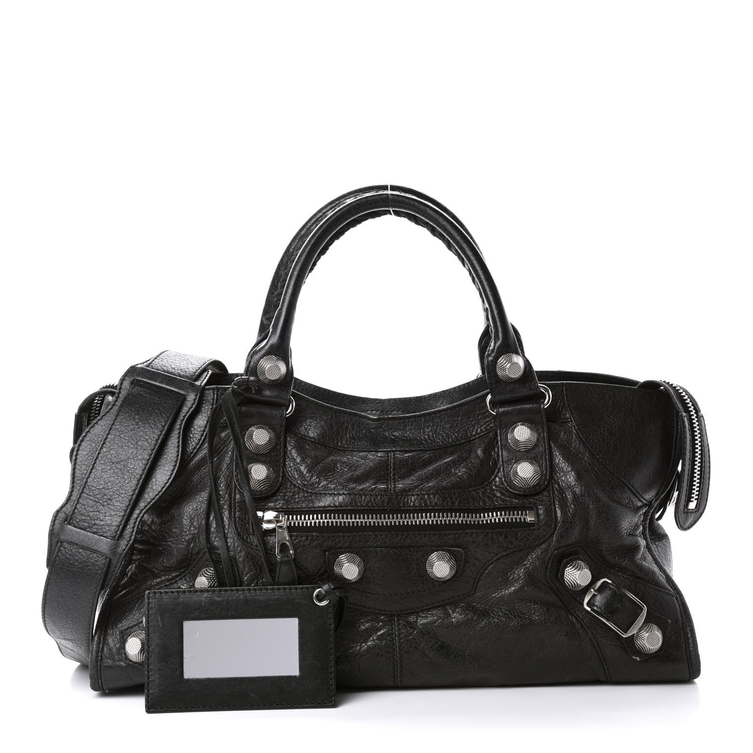 Balenciaga Agneau Giant 21 Silver Hardware Part Time Black 1 of 11