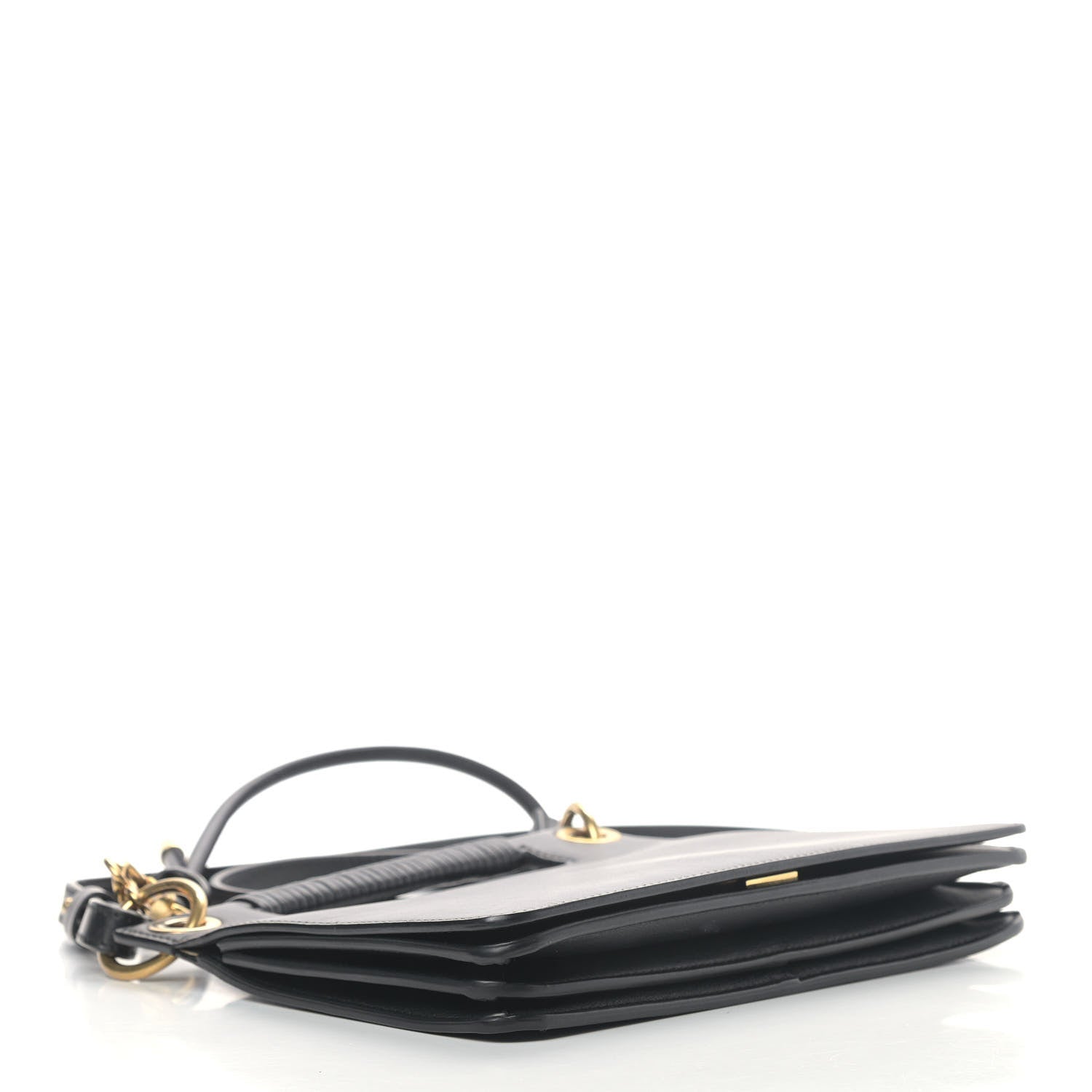 Givenchy Calfskin Small Whip Top Handle Crossbody Black 3 of 4