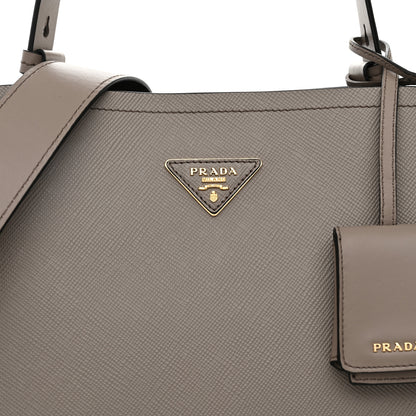 Prada Saffiano Cuir Medium Matinee Tote Pomice 7 of 9