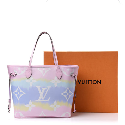 Louis Vuitton Monogram Escale Neverfull MM Pastel 12 of 12