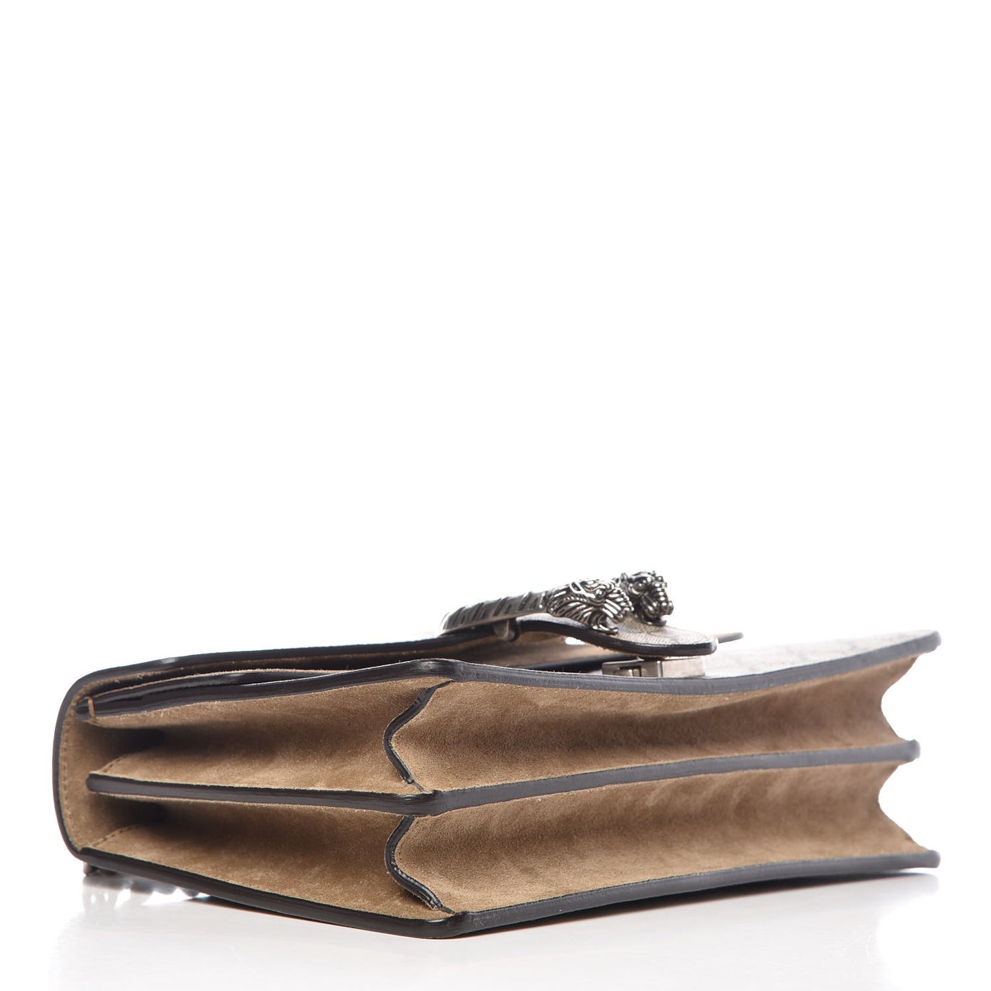 GG Supreme Monogram Small Dionysus Shoulder Bag Taupe