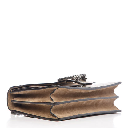Gucci GG Supreme Monogram Small Dionysus Shoulder Bag Taupe 4 of 9