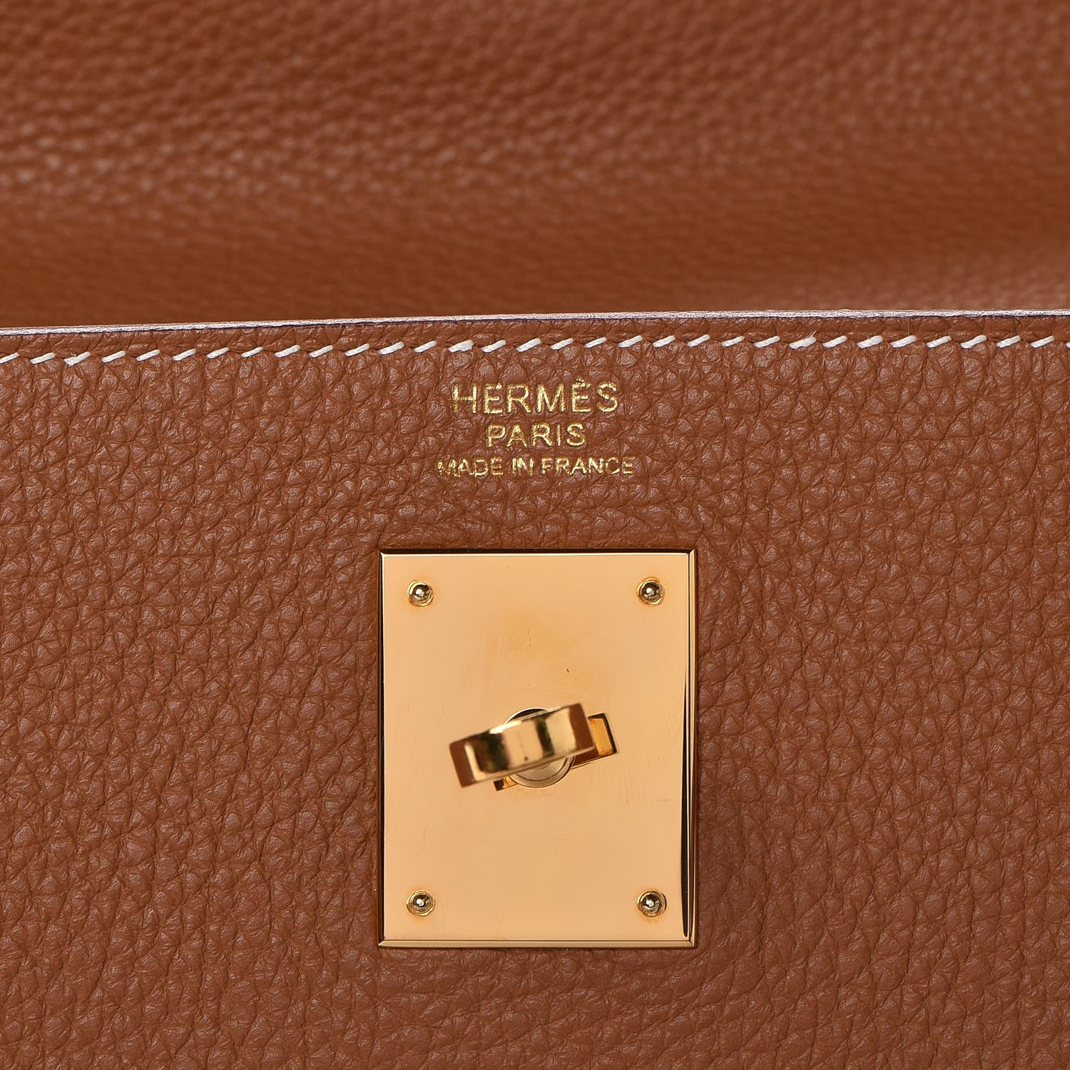 Hermes Togo Kelly Retourne 32 Gold 9 of 37