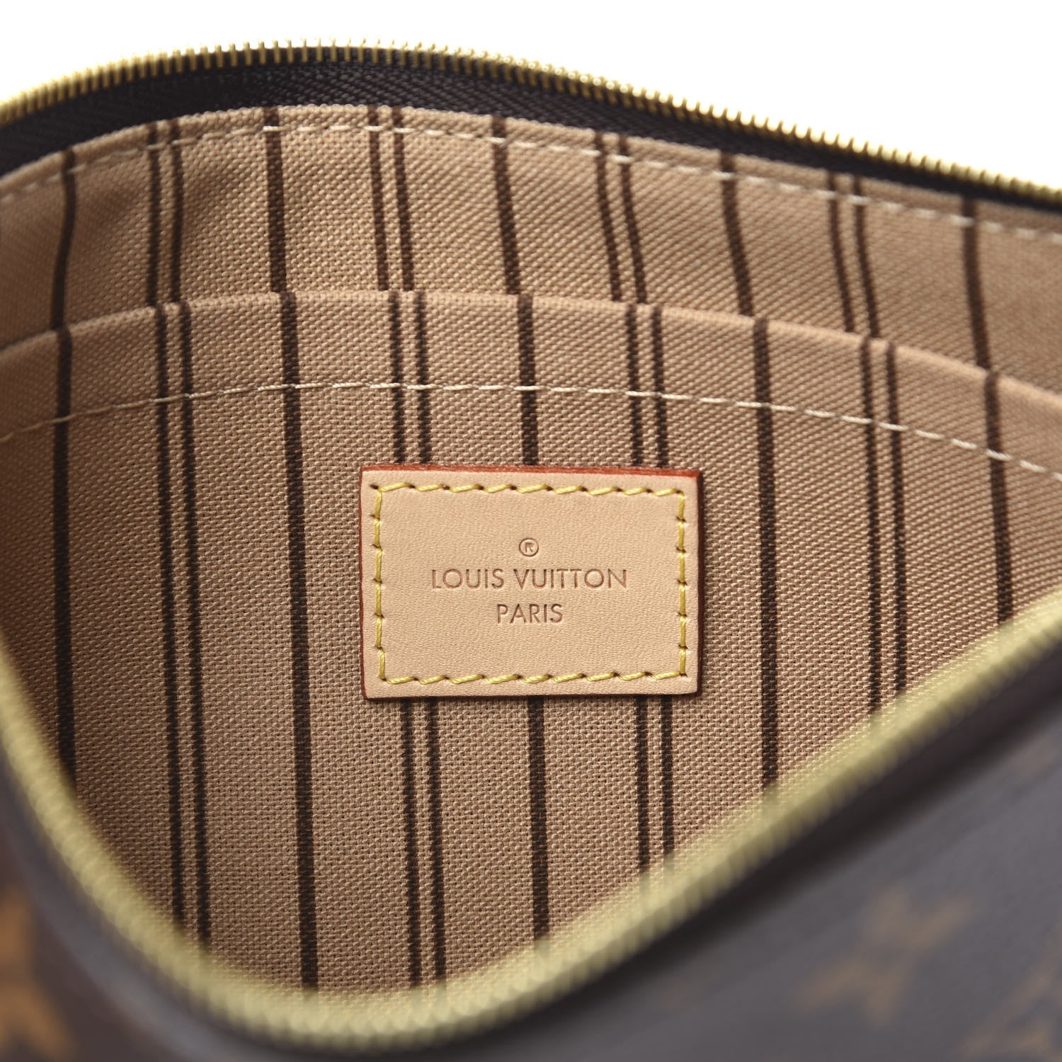 Louis Vuitton Monogram Neverfull MM GM Pochette 6 of 7