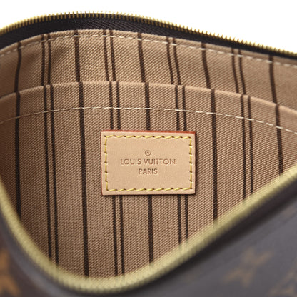 Louis Vuitton Monogram Neverfull MM GM Pochette 6 of 7