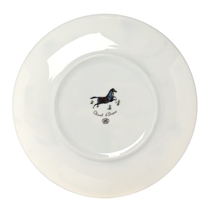 Hermes Porcelain Cheval D'Orient Dessert Plate 2 of 7