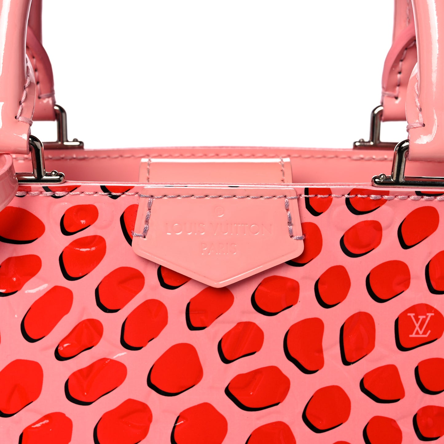Vernis Jungle Dots Open Tote Sugar Pink Poppy