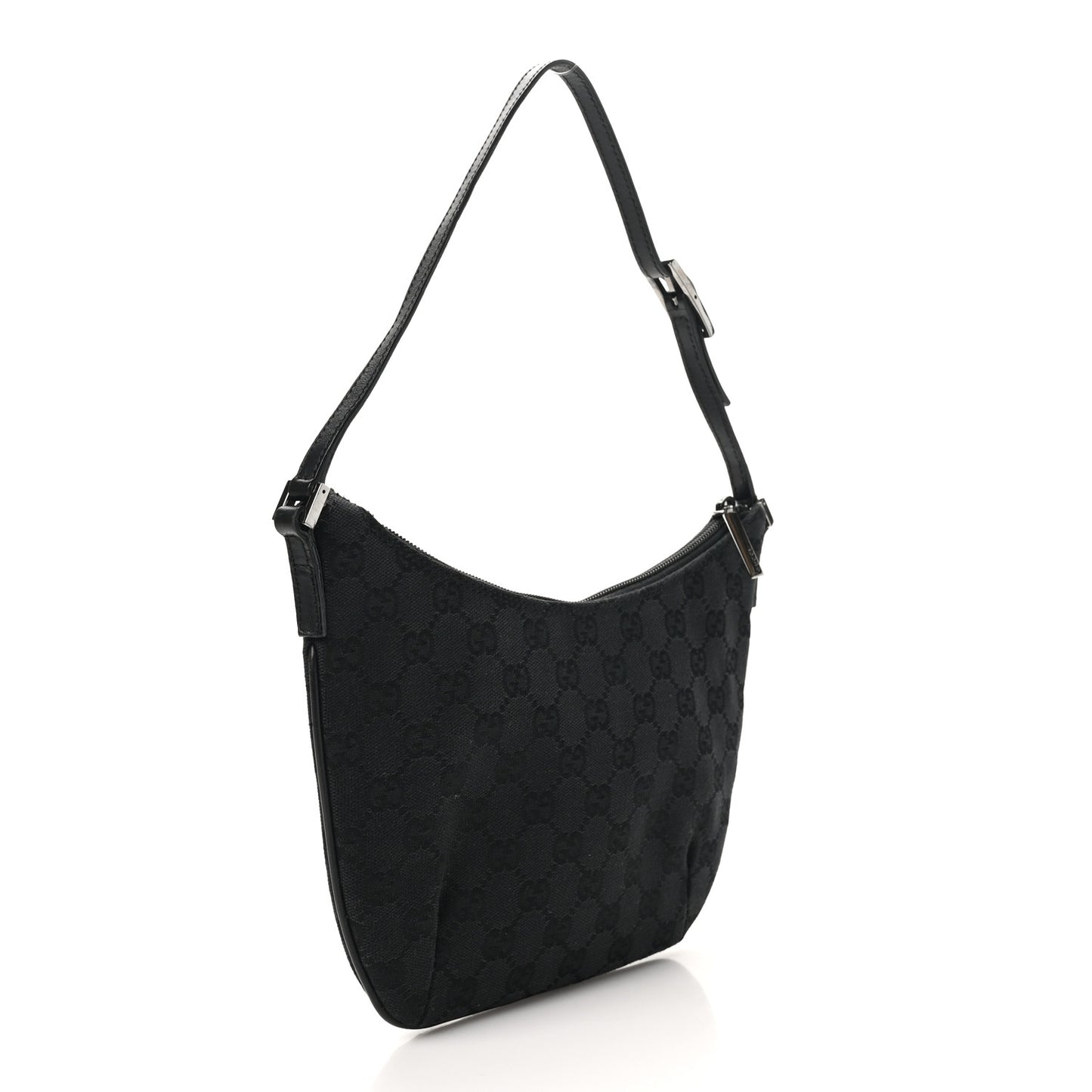 Denim Monogram Pochette Black