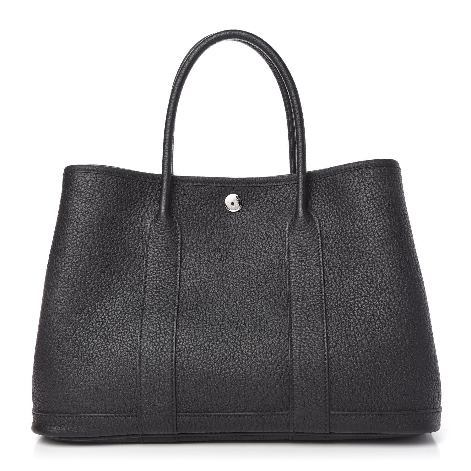 Hermes Vache Country Garden Party 30 TPM Black 1 of 10