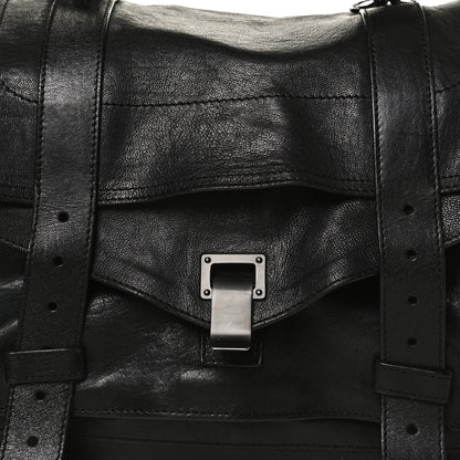 Proenza Schouler Lambskin PS1 Medium Satchel Black 9 of 13