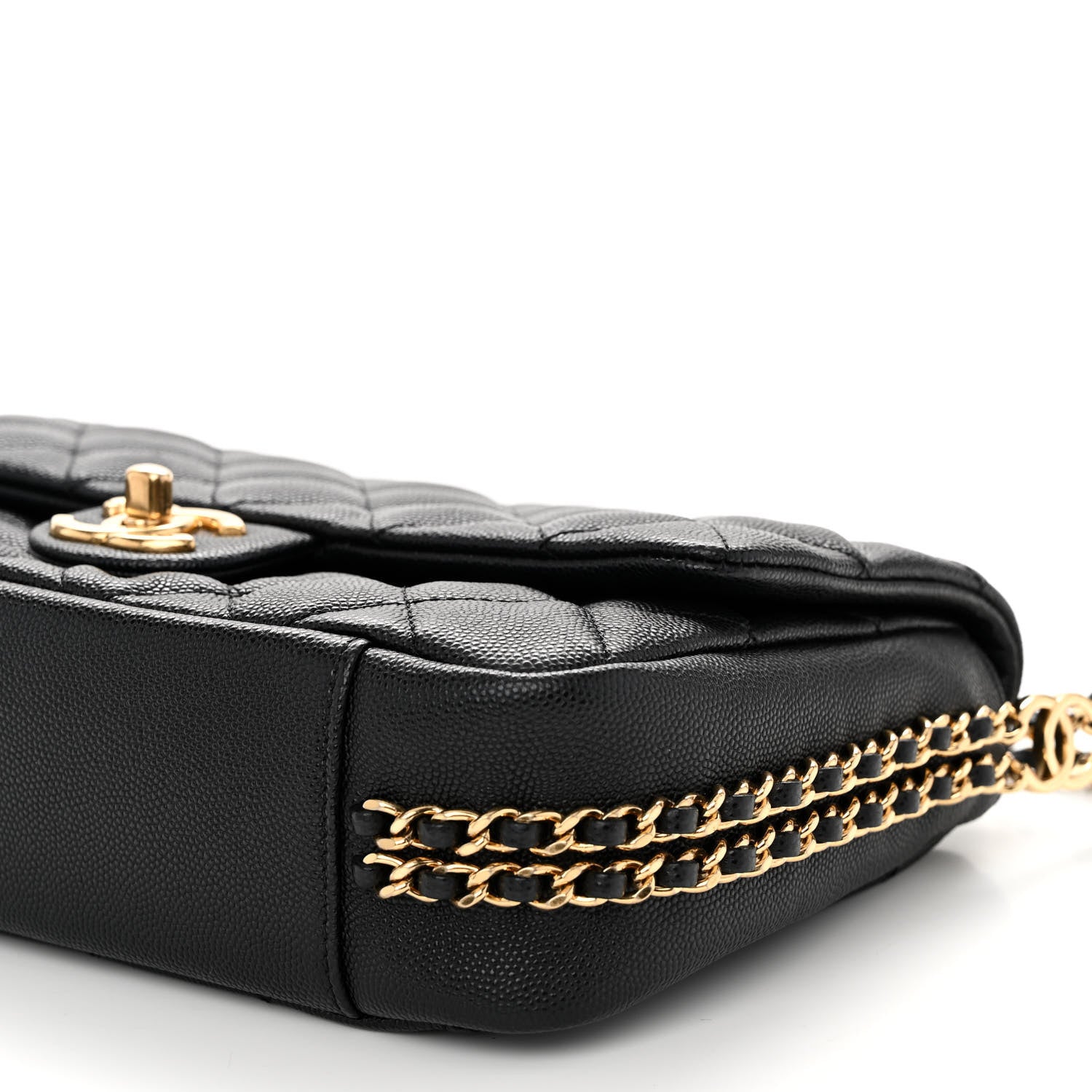 Chanel Caviar Quilted Small CC You Flap Black 10 of 10