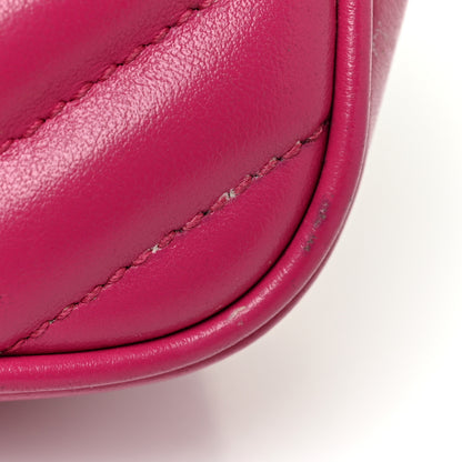 Saint Laurent Calfskin Matelasse Monogram Lou Belt Bag Bright Pink 16 of 24
