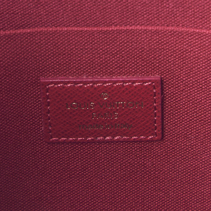 Louis Vuitton Monogram Pochette Felicie Chain Wallet Fuchsia 8 of 8