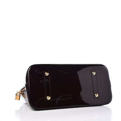 Louis Vuitton Vernis Alma GM Amarante 4 of 8