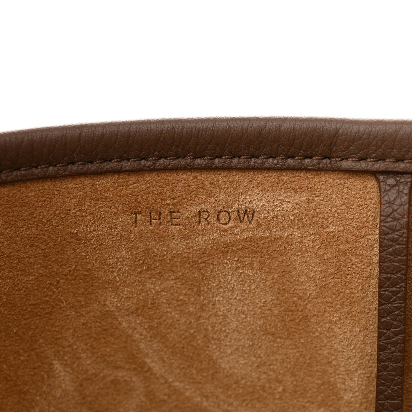Grained Calfskin Medium N/S Park Tote Dark Olive
