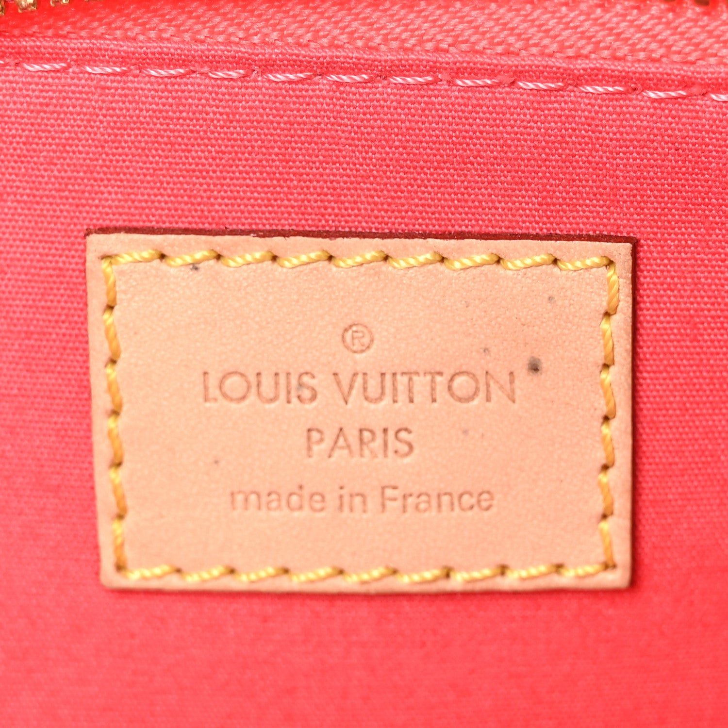 Louis Vuitton Vernis Alma BB Rose Litchi 6 of 9