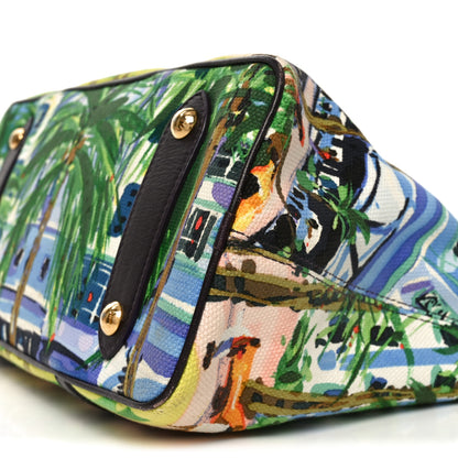 Louis Vuitton Canvas Printed Aventure Ailleurs Cabas PM 9 of 9