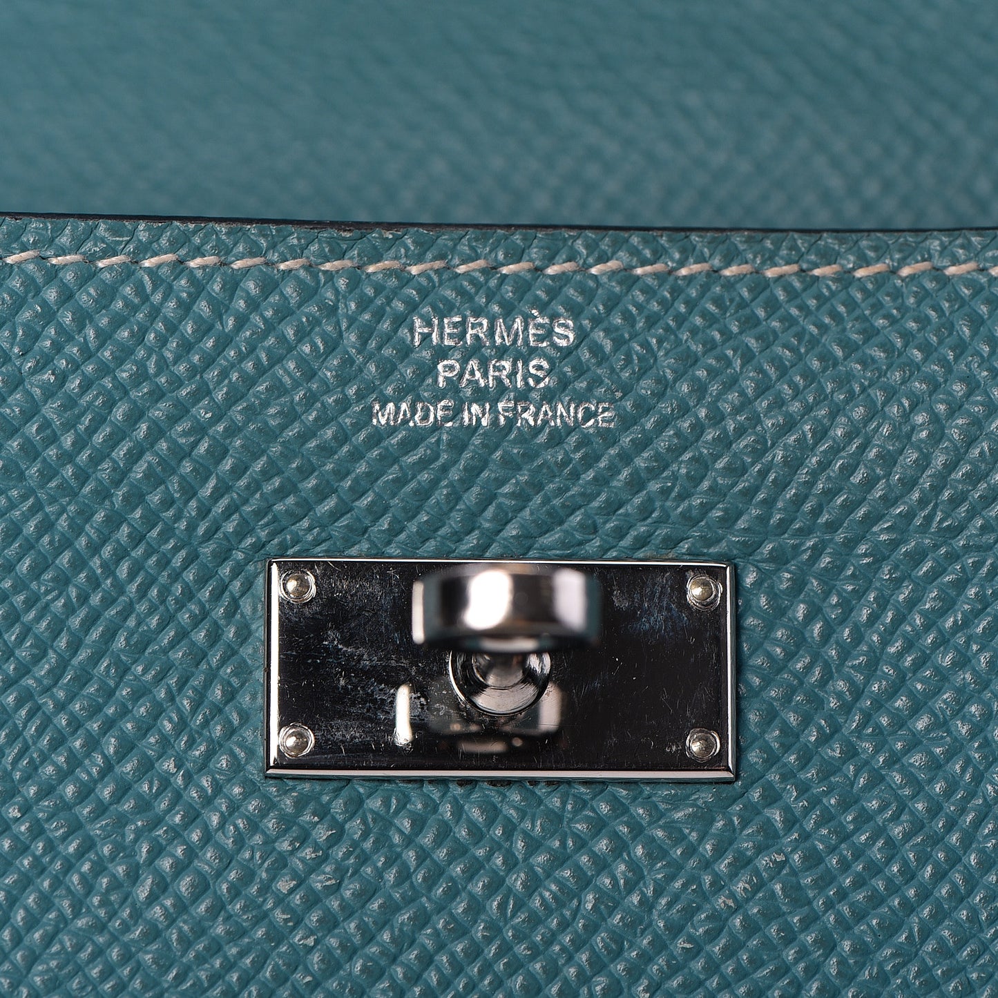 Epsom Kelly Longue Wallet Blue Jean