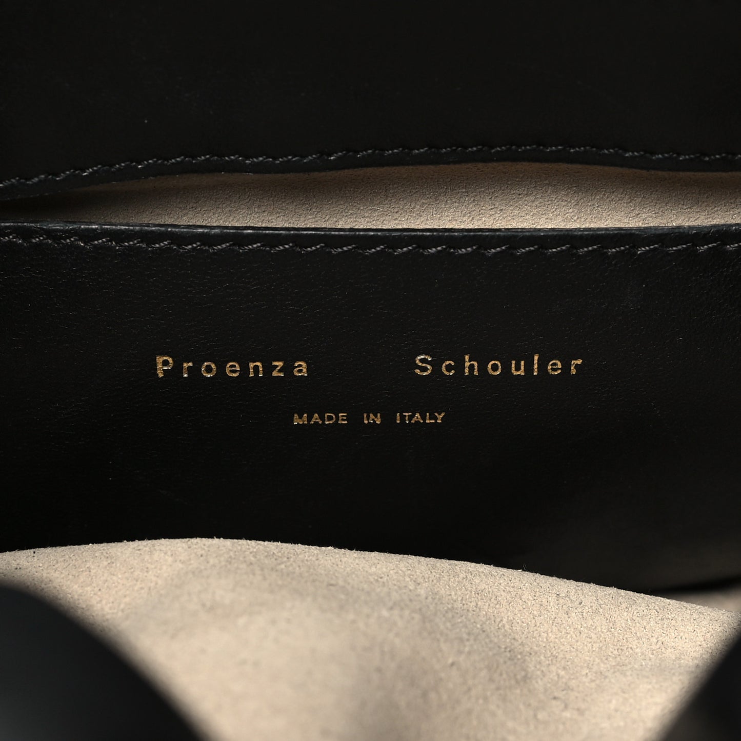 Lambskin Puffy Tobo Chain Shoulder Bag Black