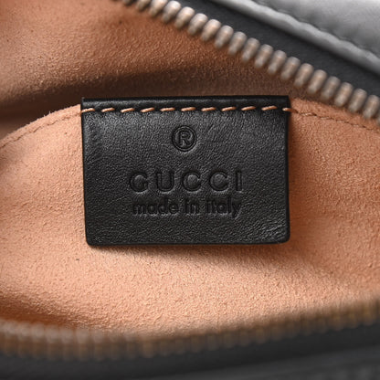 Gucci Calfskin Matelasse GG Marmont Belt Bag 85 34 Black 6 of 13