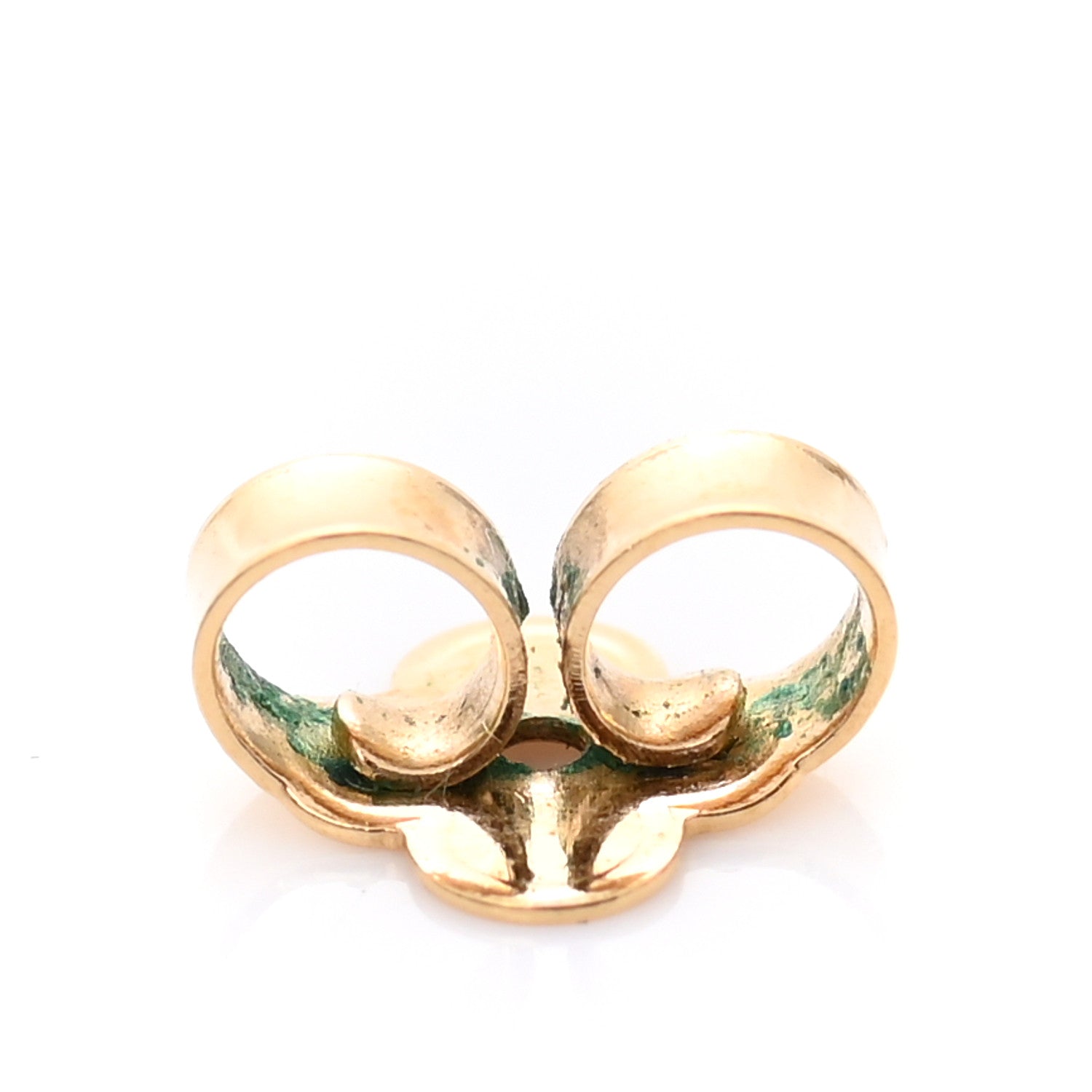Louis Vuitton Garden Louise Hoop Earrings Gold 7 of 8