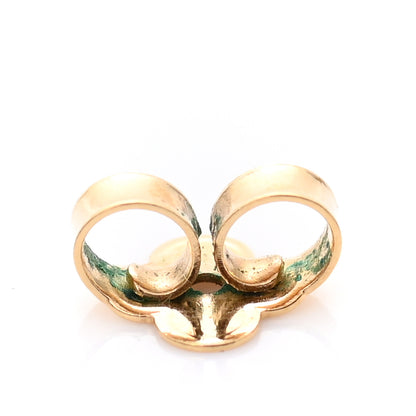 Louis Vuitton Garden Louise Hoop Earrings Gold 7 of 8