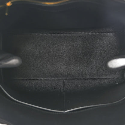 Balenciaga Smooth Calfskin Hampton Carry All Bag Black 5 of 10