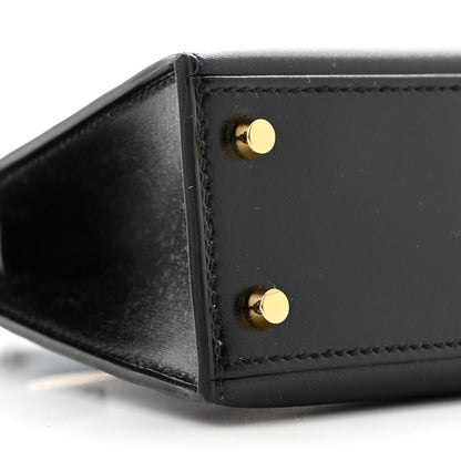 Hermes Box Mini Kelly Sellier 20 Black 8 of 10