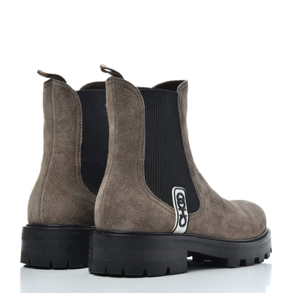 Jimmy Choo Suede Blayse Flat Boots 36.5 Mink 4 of 17
