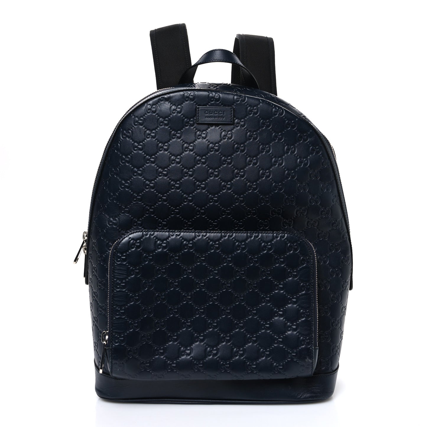 Guccissima Signature Day Backpack Blue