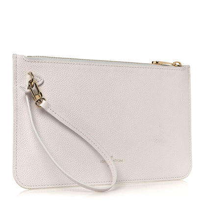 Louis Vuitton Empreinte Monogram Spring In The City Neverfull Pochette MM Kaki Beige Cream 3 of 11