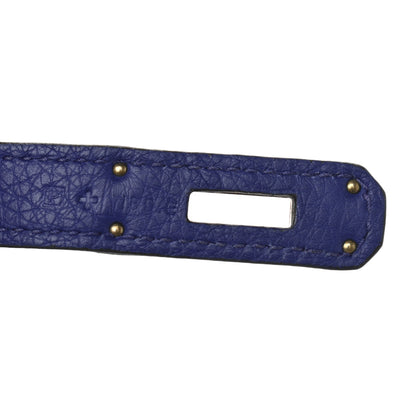 Hermes Togo BIRKIN 35 Bleu France 7 of 12