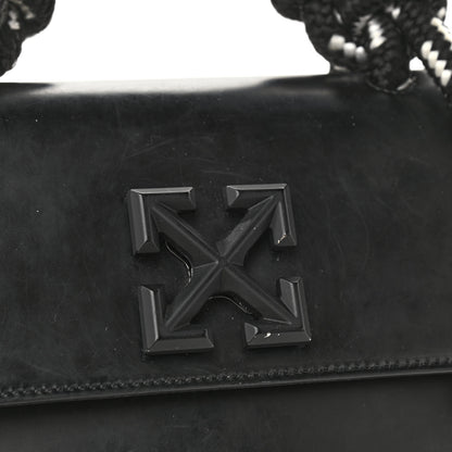 Off-White Calfskin 2.8 Jitney Gummy Bag Black 12 of 12