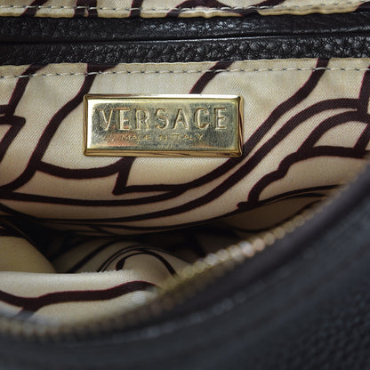 Versace Calfskin Shoulder Bag Brown 6 of 17