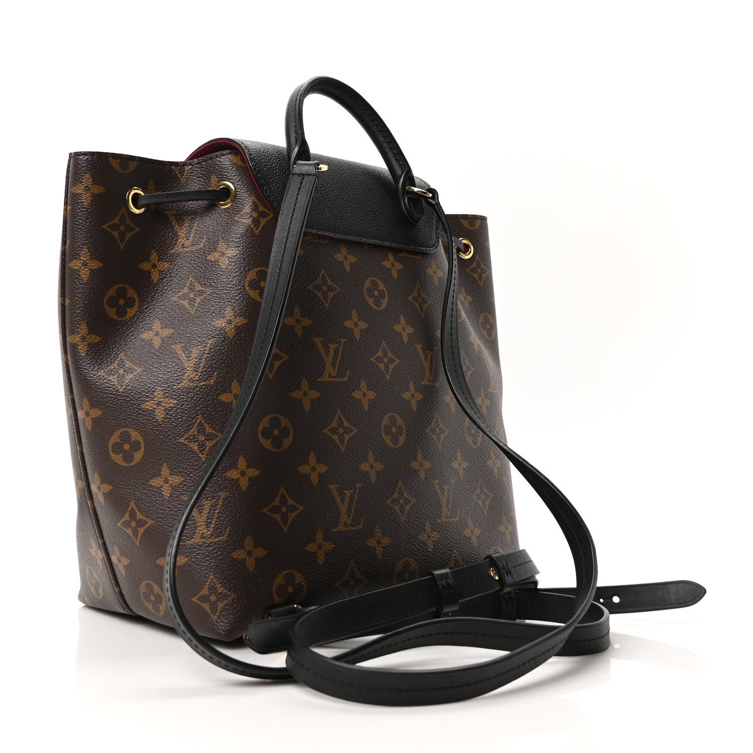 Louis Vuitton Monogram Montsouris PM Black 3 of 9