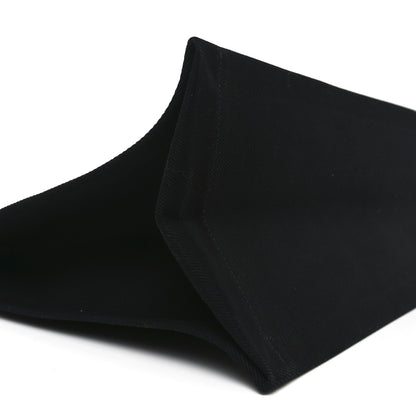 Saint Laurent Linen Calfskin Rive Gauche Tote Black 9 of 10