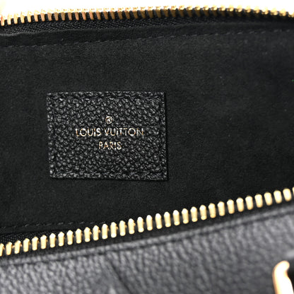 Louis Vuitton Empreinte Monogram Giant Speedy Bandouliere 25 Black 6 of 9