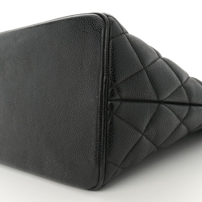 Chanel Caviar Quilted Medallion Tote Black 10 of 13