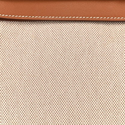 Hermes Toile Swift Kelly Retourne 32 Gold 8 of 18