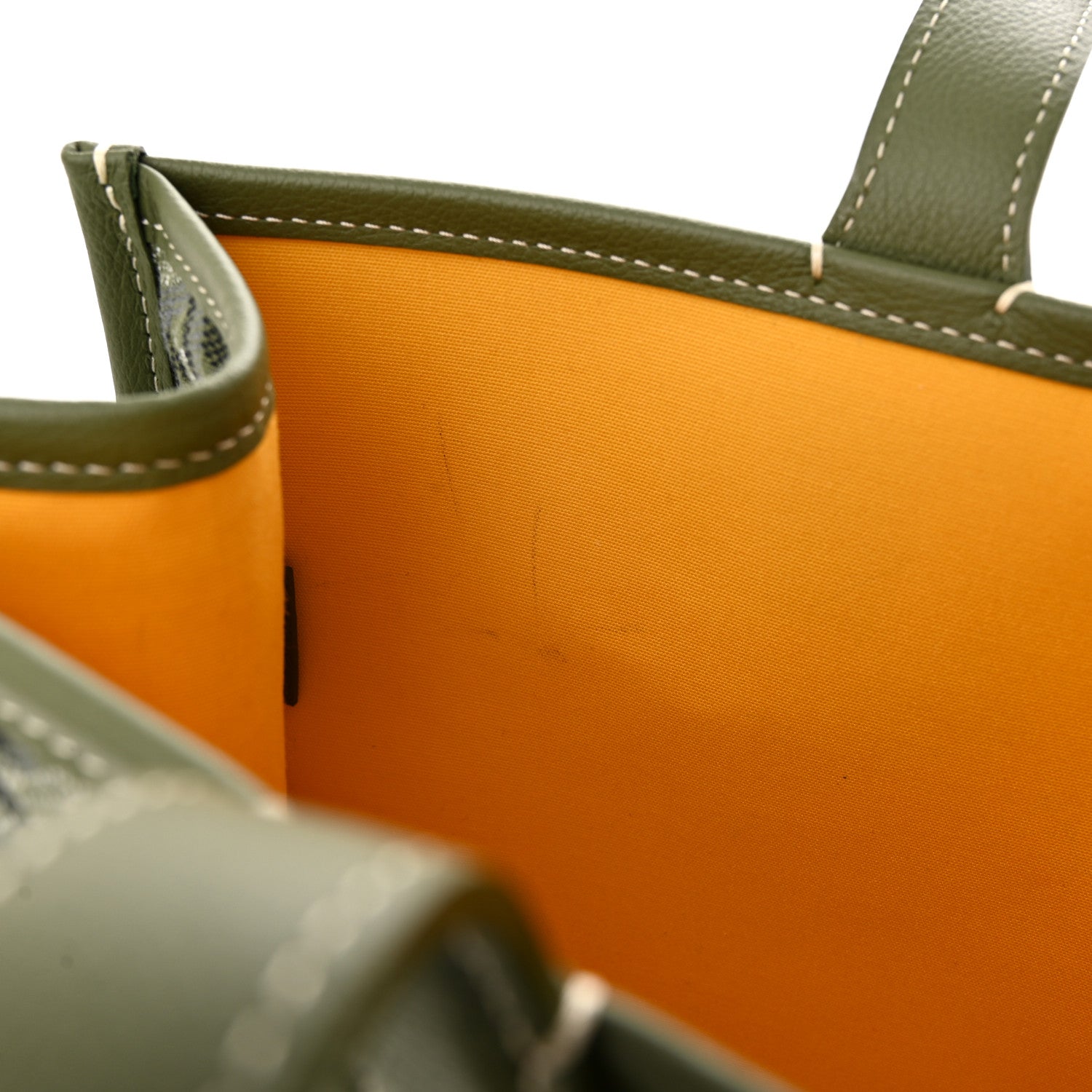 Goyard Goyardine Villette PM Tote Khaki 11 of 11