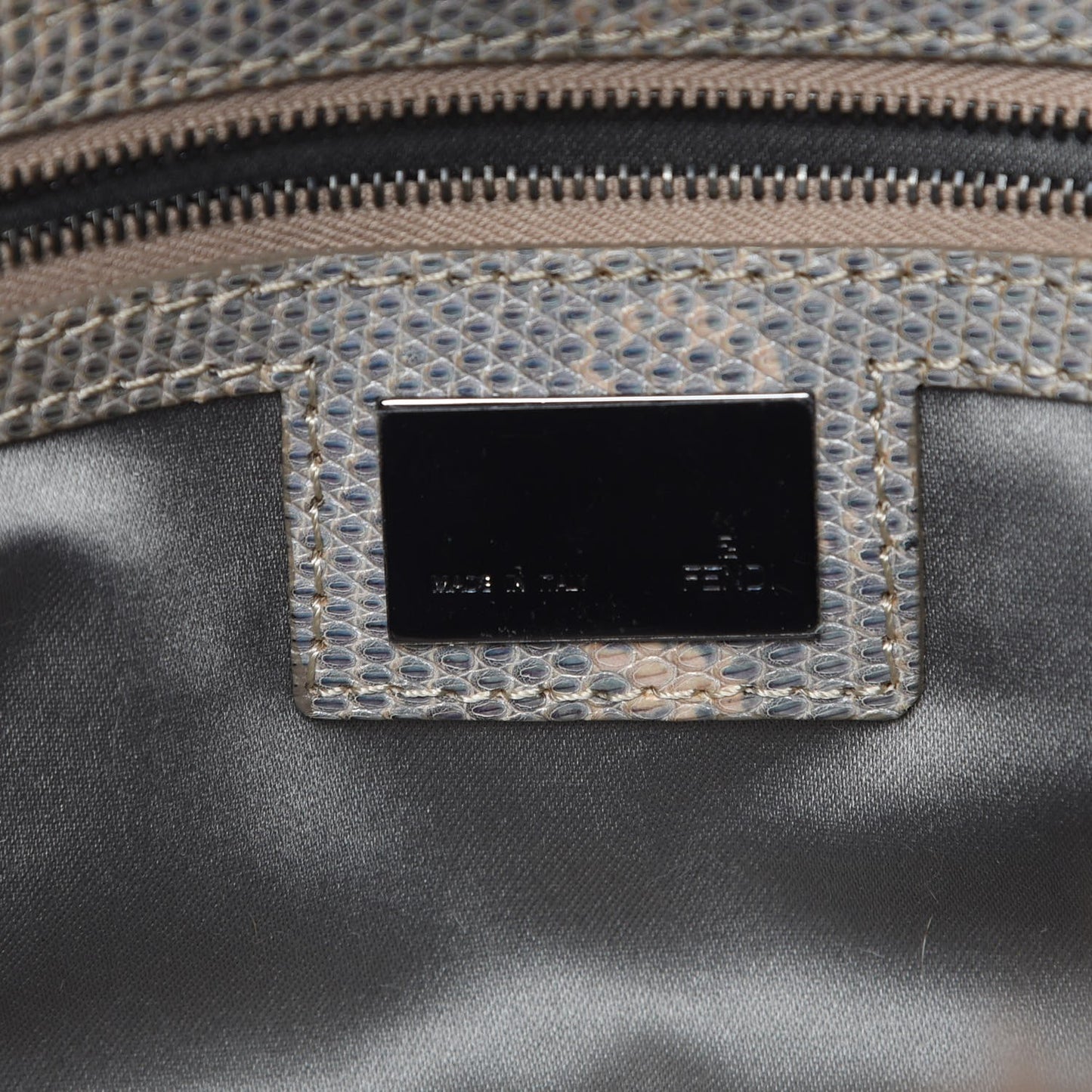 Rabbit Fur Crystal Baguette