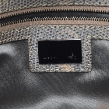 Fendi Rabbit Fur Crystal Baguette 7 of 9