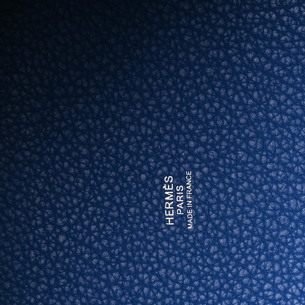 Hermes Taurillon Clemence Picotin Lock 18 PM Bleu France 6 of 10