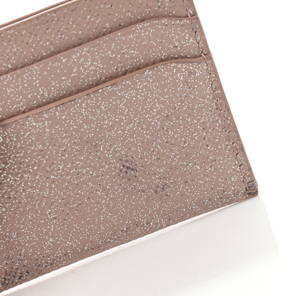 Burberry Grainy Calfskin Glitter Card Holder Pink 8 of 8