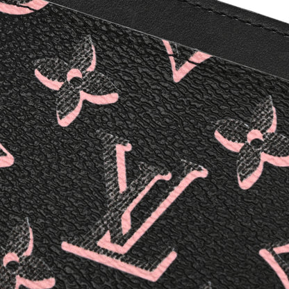 Louis Vuitton Monogram Fall for You LV Side-Up Card Holder Black 7 of 8