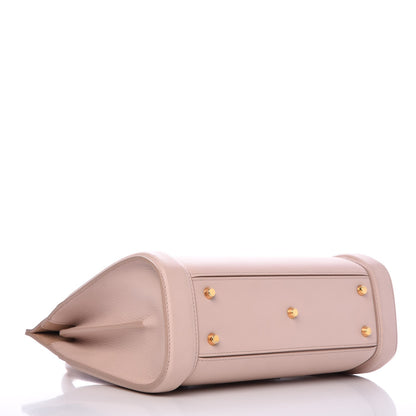 Alexander McQueen Sweet Calfskin Small Heroine 30 Nude 4 of 10