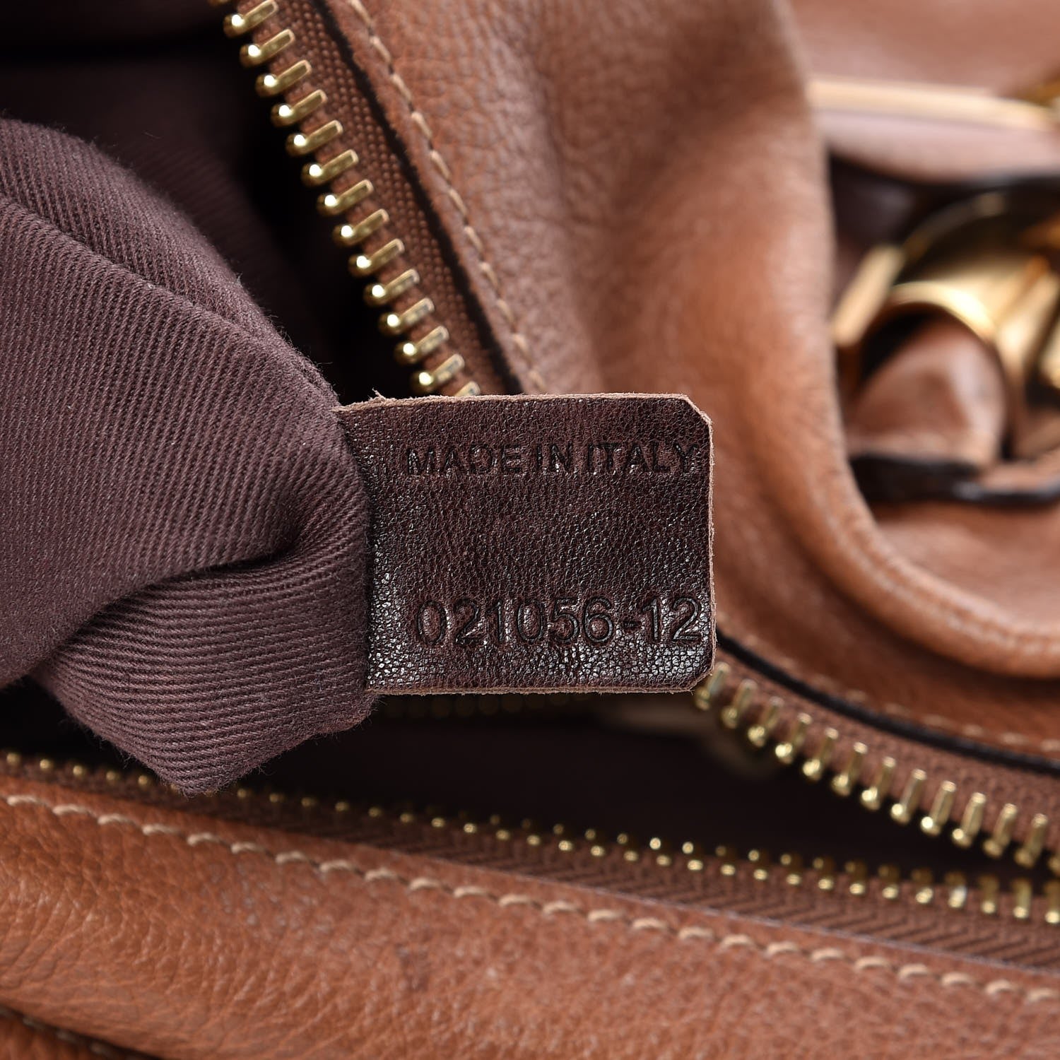 Chloe Calfskin Large Paraty Caramel 7 of 20