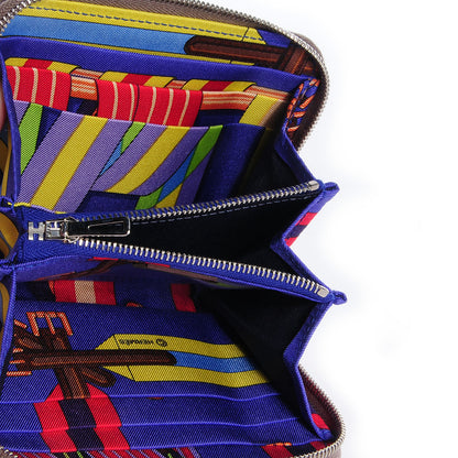 Hermes Epsom Silk'in Compact Wallet Etoupe 7 of 10